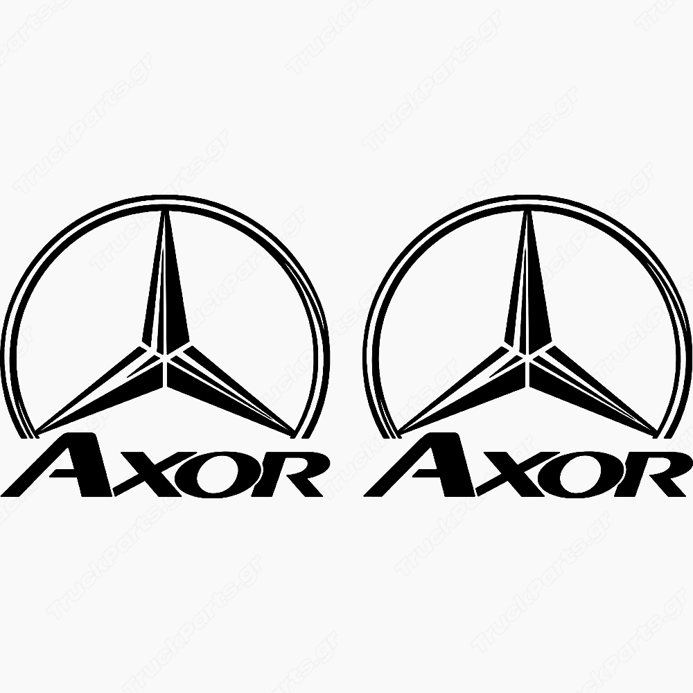 aftokollita-fortigou-90700-xroma-mavro Mercedes Αυτοκόλλητα Φορτηγού 90700 - Μαύρα (Σετ 2 Τεμαχίων)